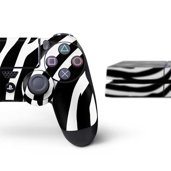 Zebra Print PlayStation PS4 Skins